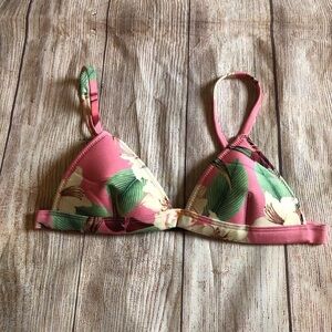 Triangl Floral Bikini Top ✨